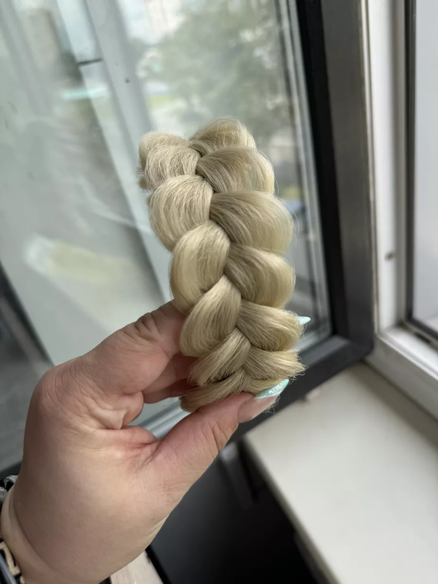 Ободок с косой