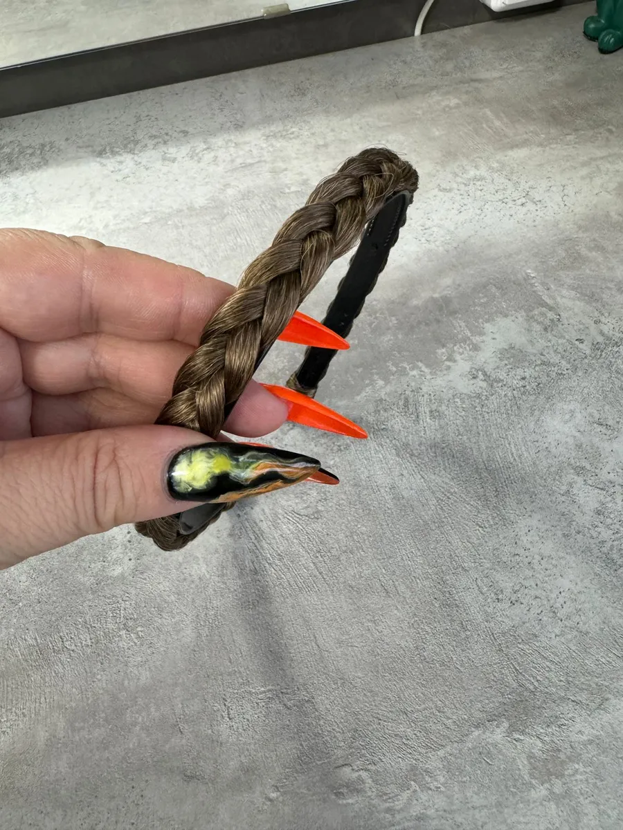 Ободок с косой