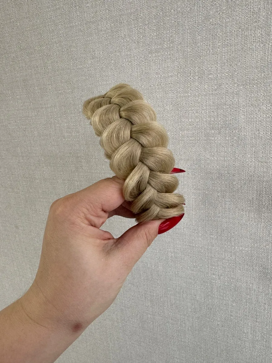 Ободок с косой