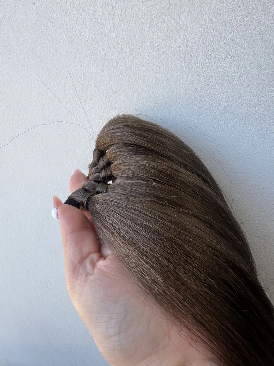 Хвост из канекалона на резинке