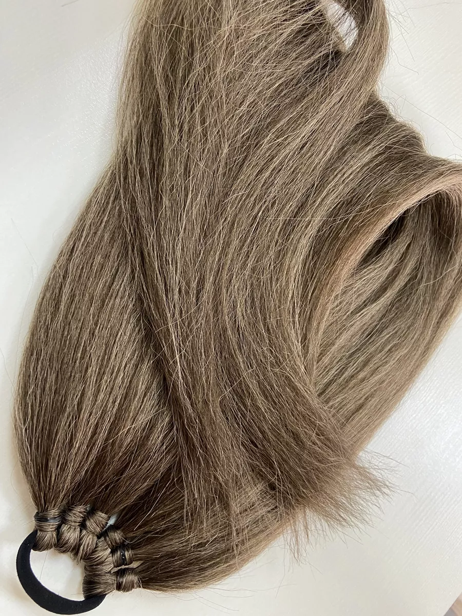 хвост на резинке