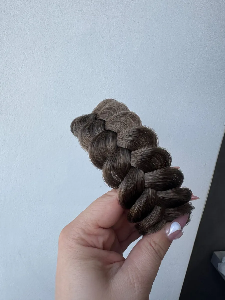 Ободок с косой