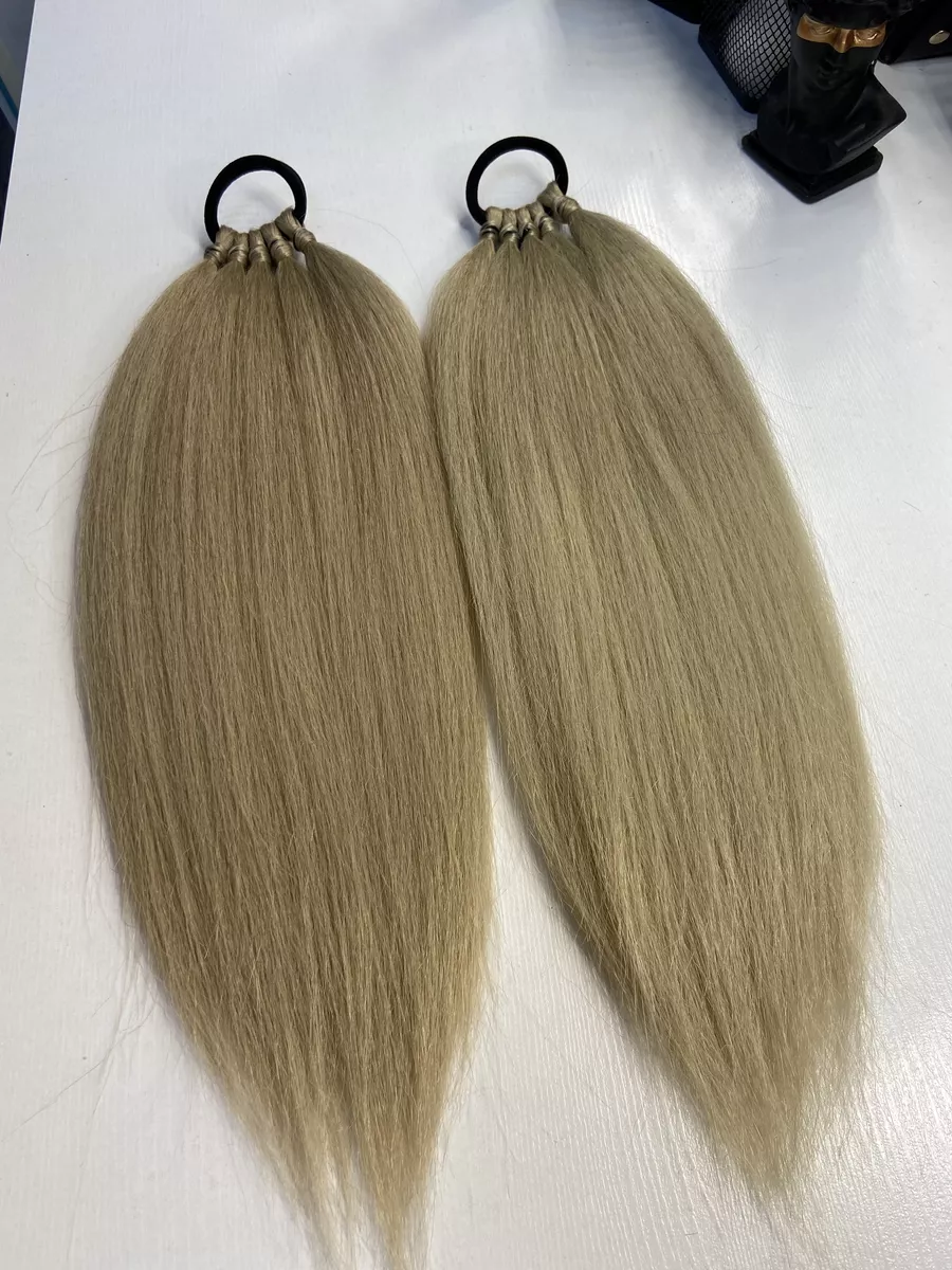 Хвост из канекалона на резинке