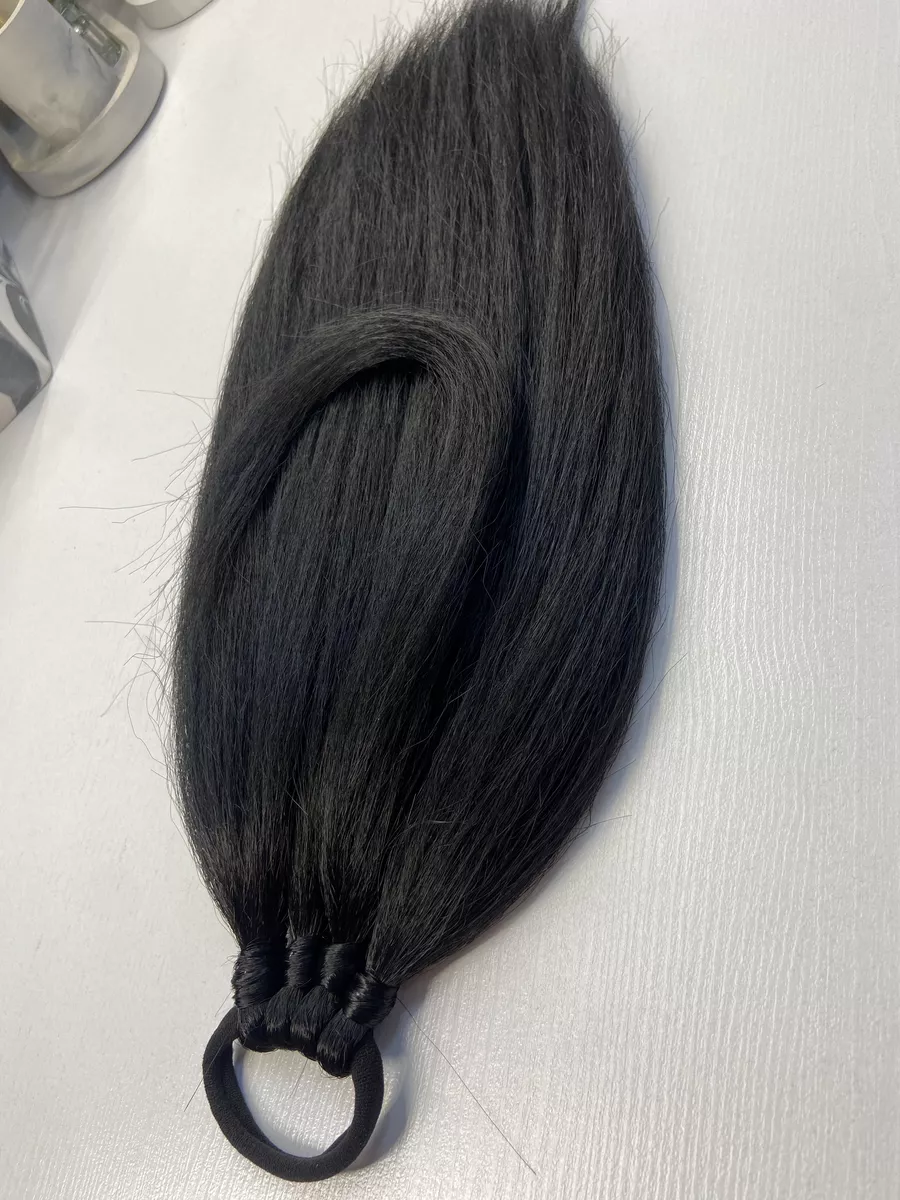 Хвост из канекалона на резинке