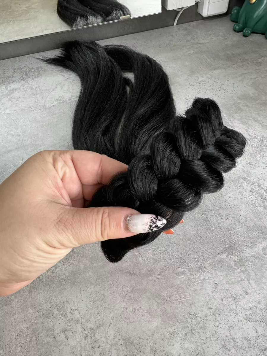 Ободок с хвостиками