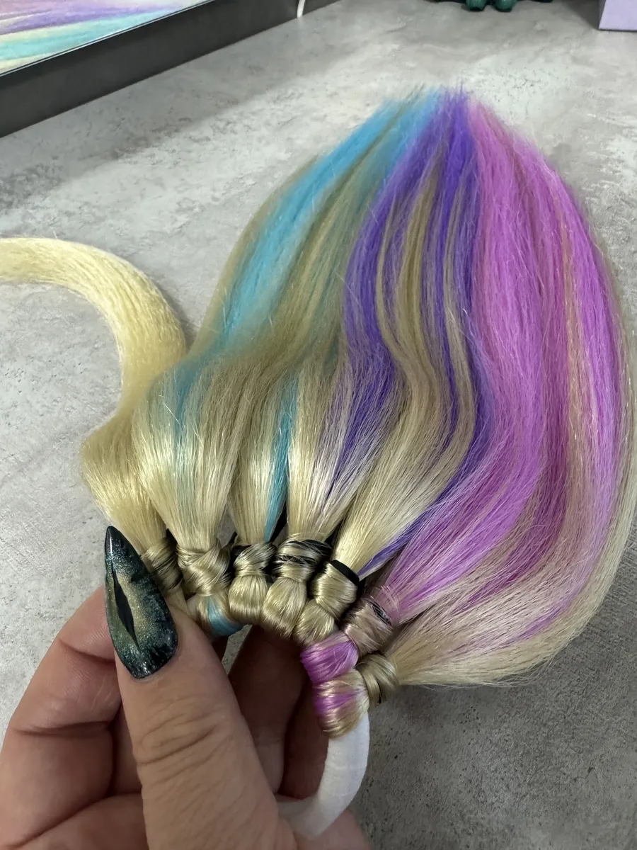 Хвост на резинке