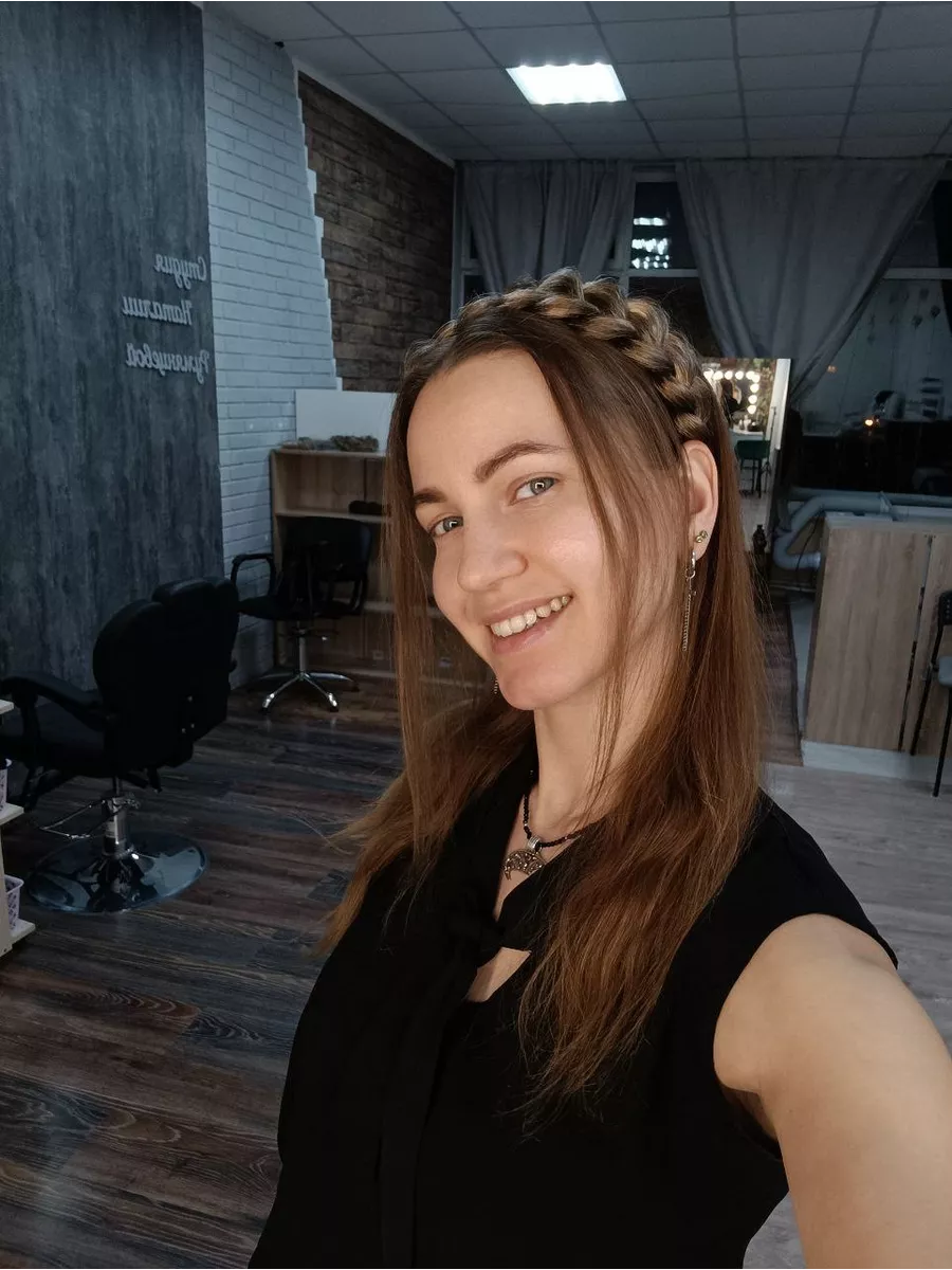 Ободок с косой