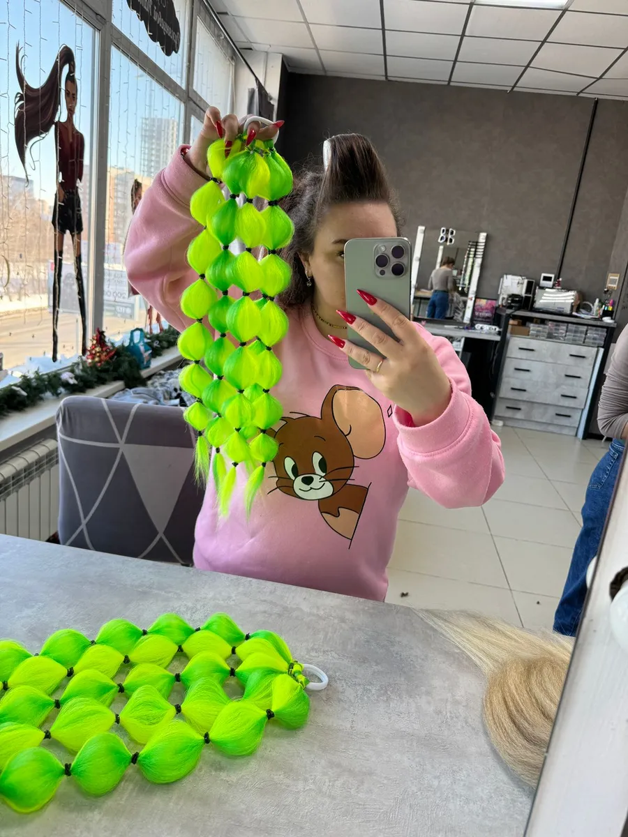 Резинка для волос фонарики