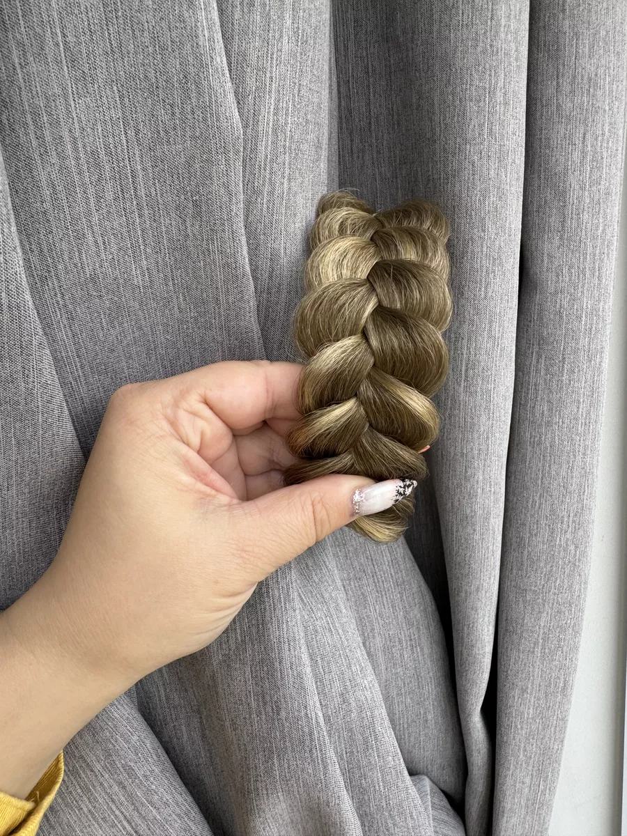 Ободок с косой