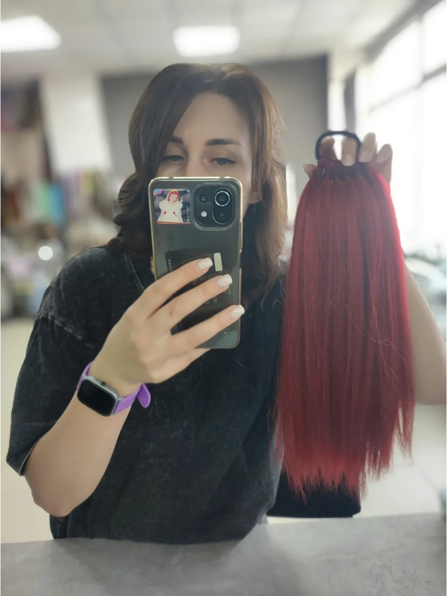 Хвост на резинке