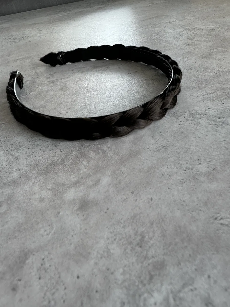 Ободок с косой