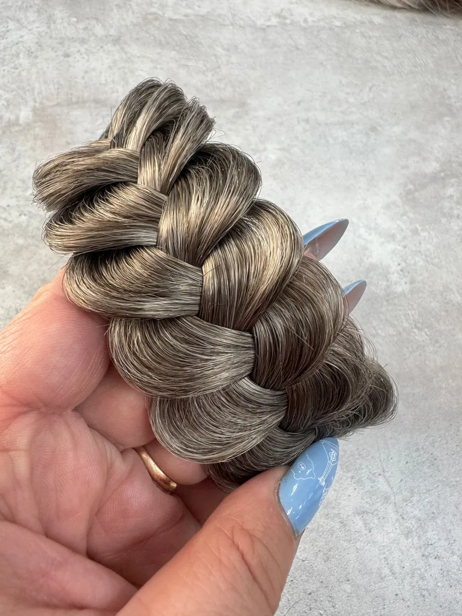 Ободок с косой