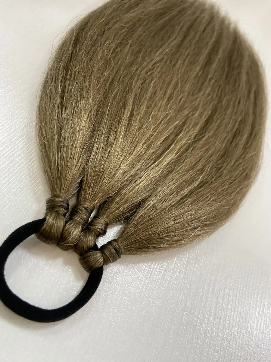 Хвост из канекалона на резинке