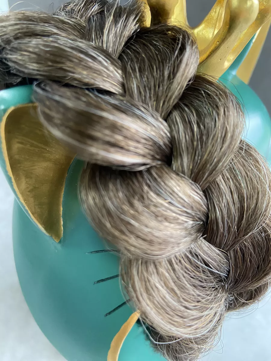 Ободок с косой