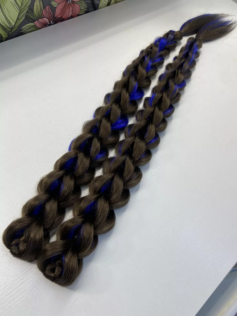 3д косы накладные на заколках