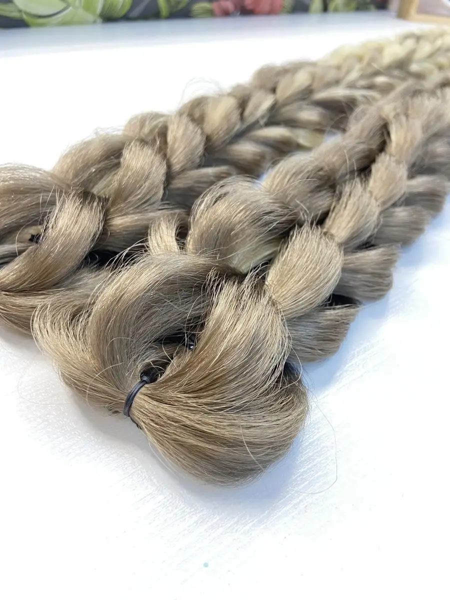 3д косы накладные на заколках