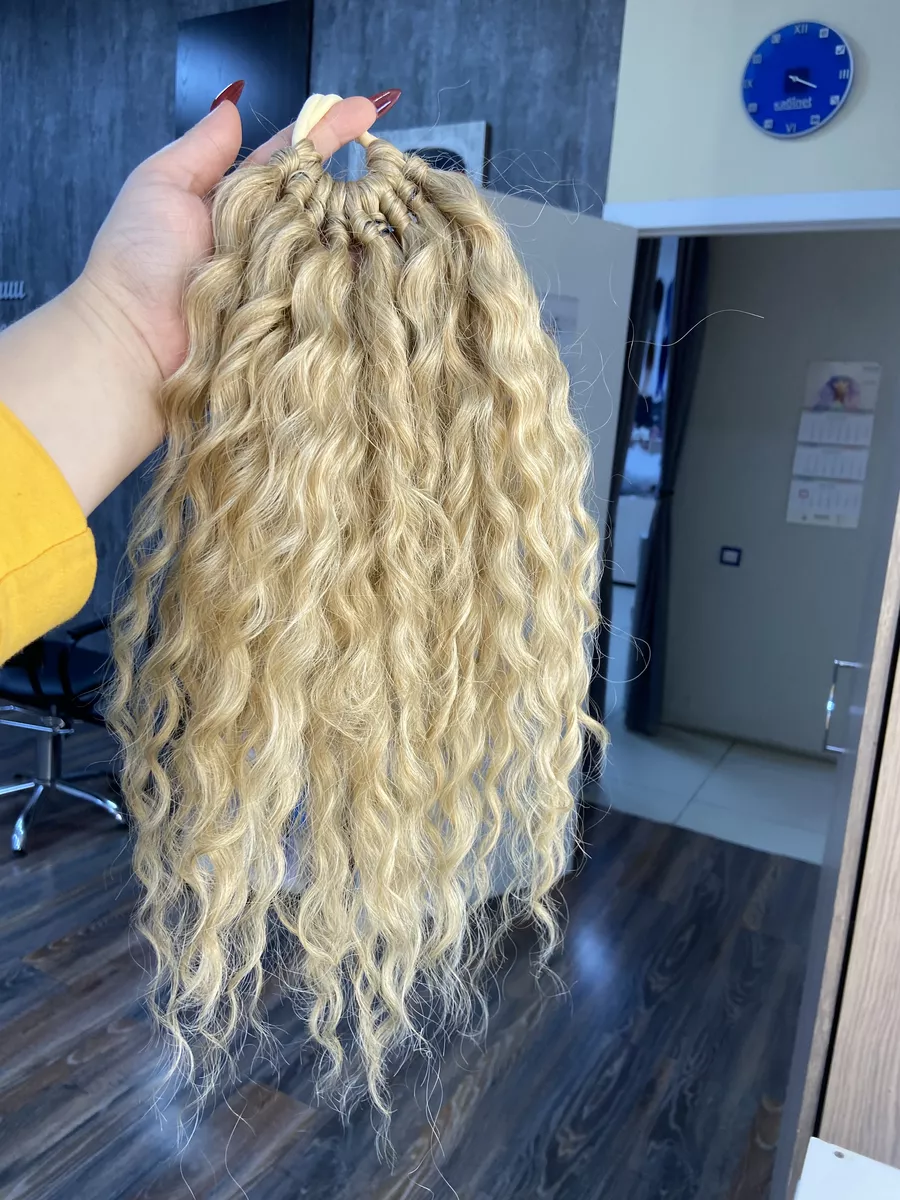 Кудрявый хвост на резинке