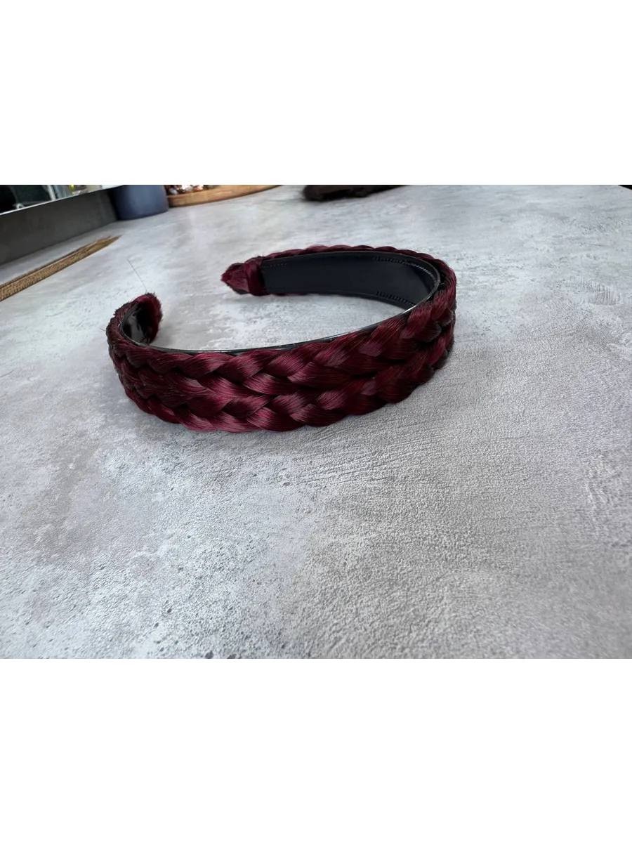 Ободок с косой