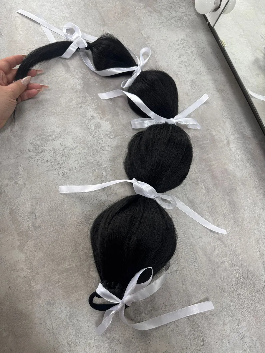 Хвост "Жасмин" на резинке