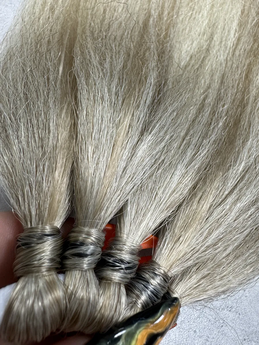 Хвост из канекалона на резинке