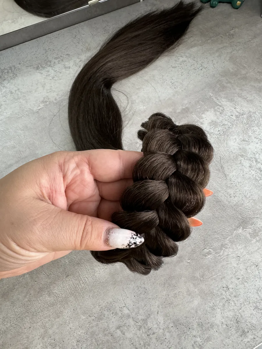 Ободок с хвостиками