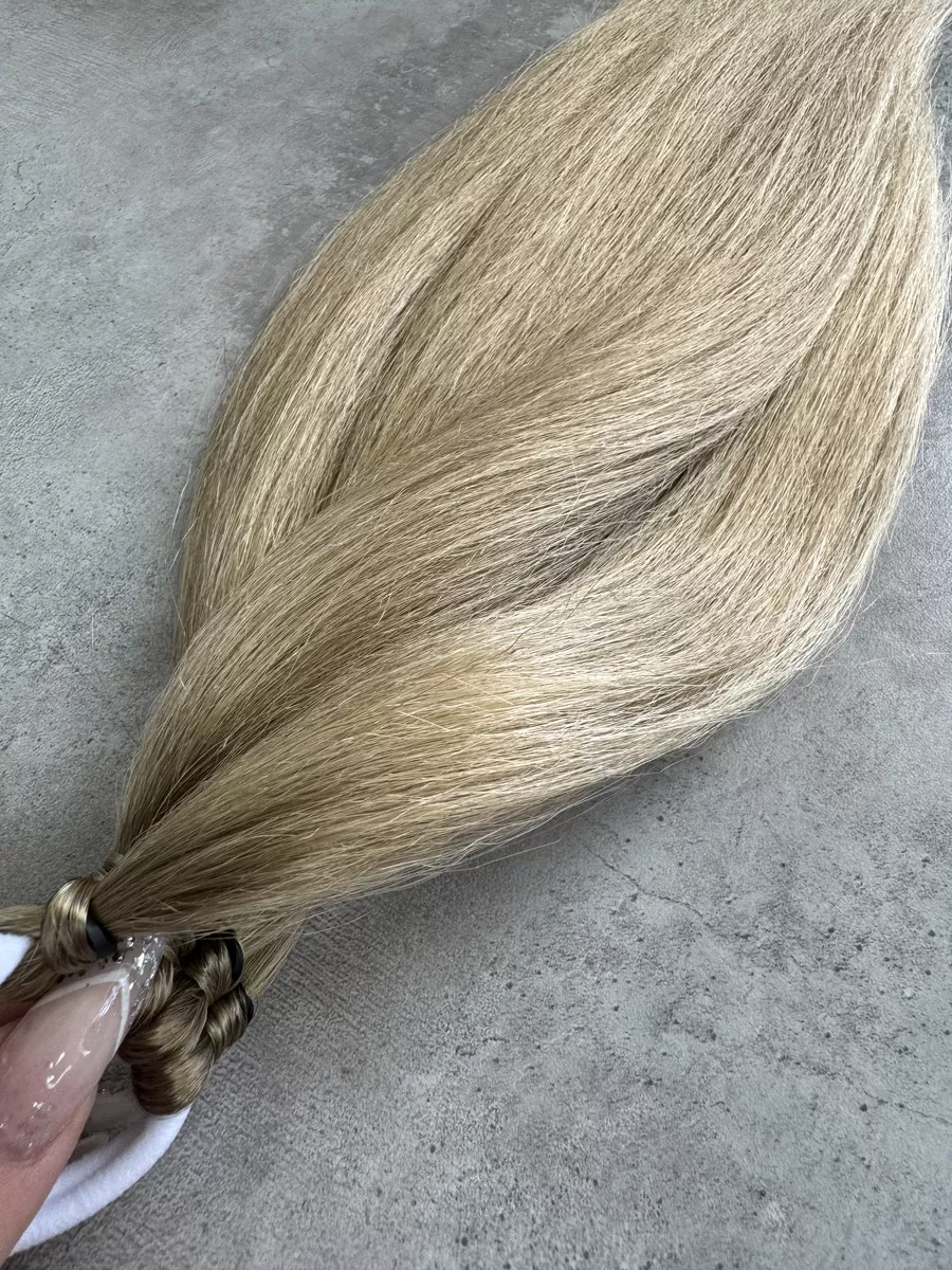 Хвост из канекалона на резинке