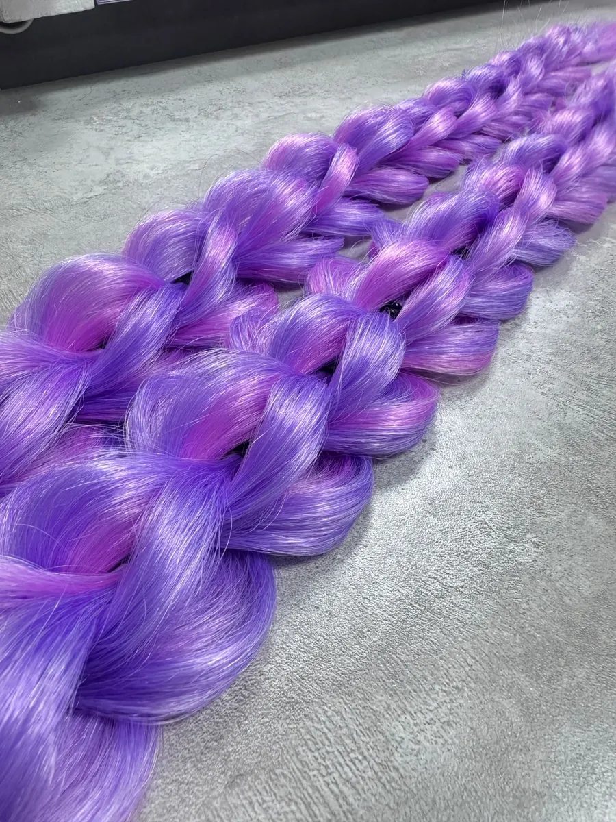 3д косы накладные на заколках