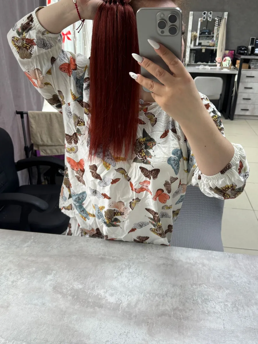 Хвост из канекалона на резинке