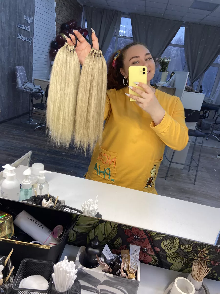 Хвост из канекалона на резинке