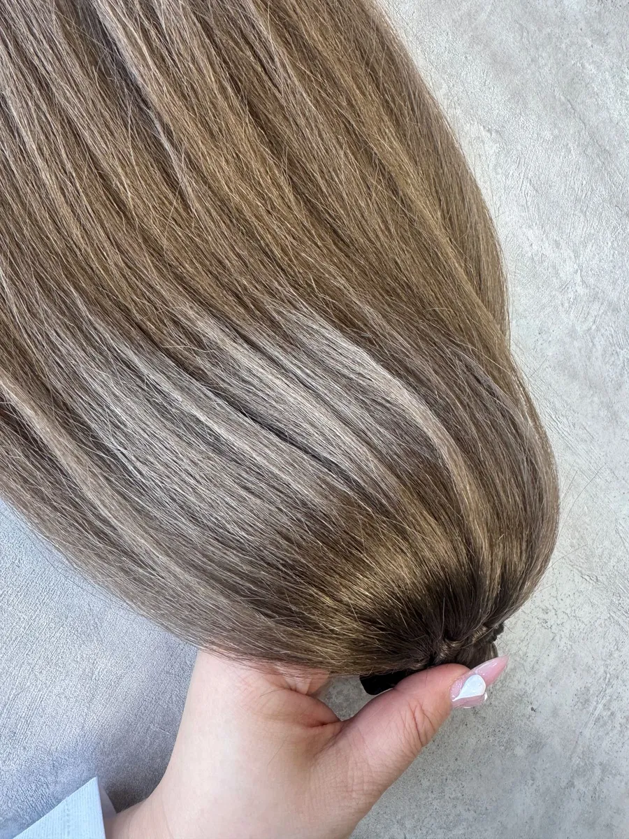 Хвост из канекалона на резинке