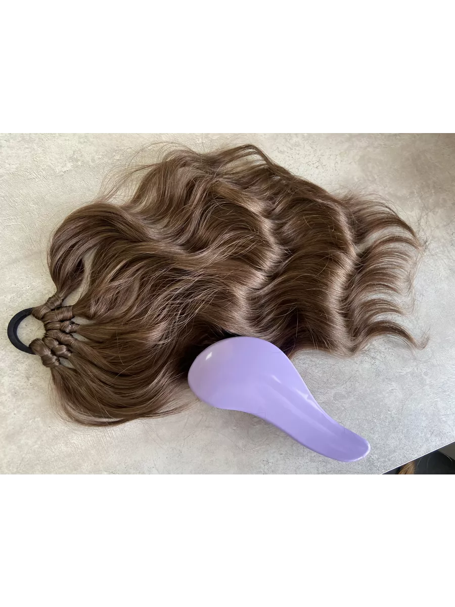 Волнистый хвост на резинке