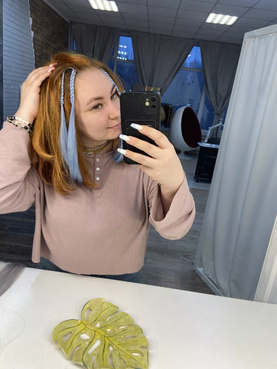 косы на заколках