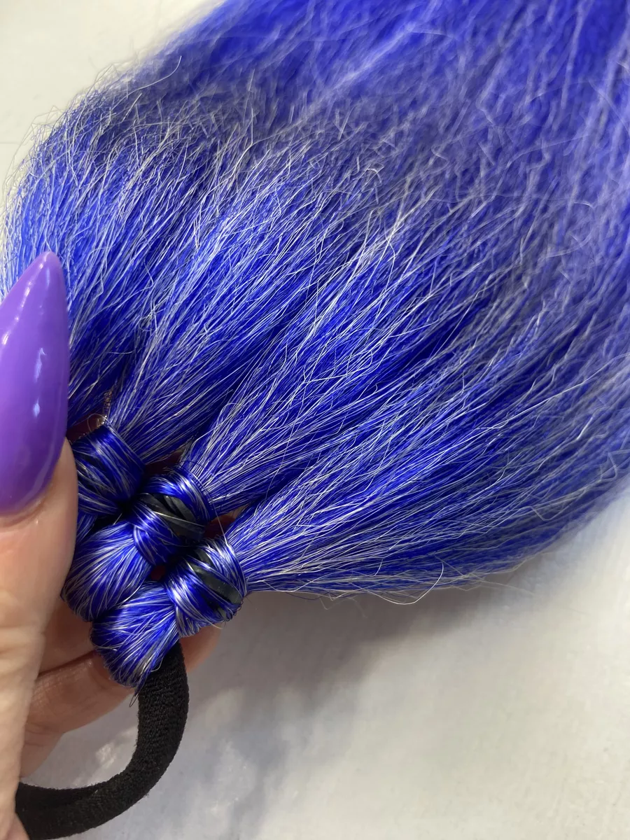 Хвост на резинке Харли Квинн