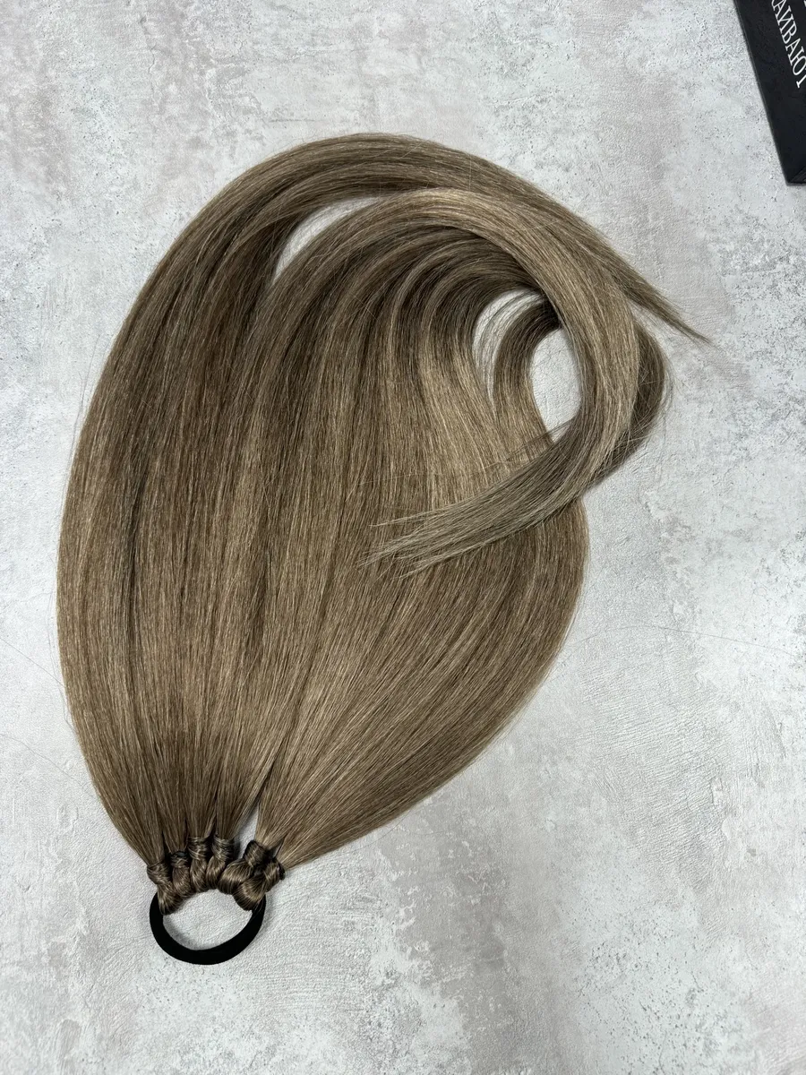 Хвост из канекалона на резинке