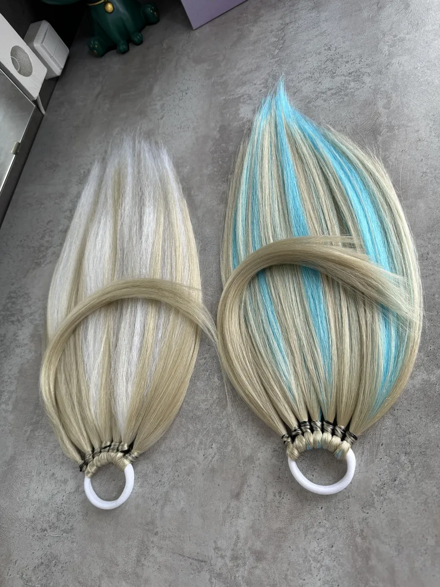 хвосты на резинке Харли Квинн