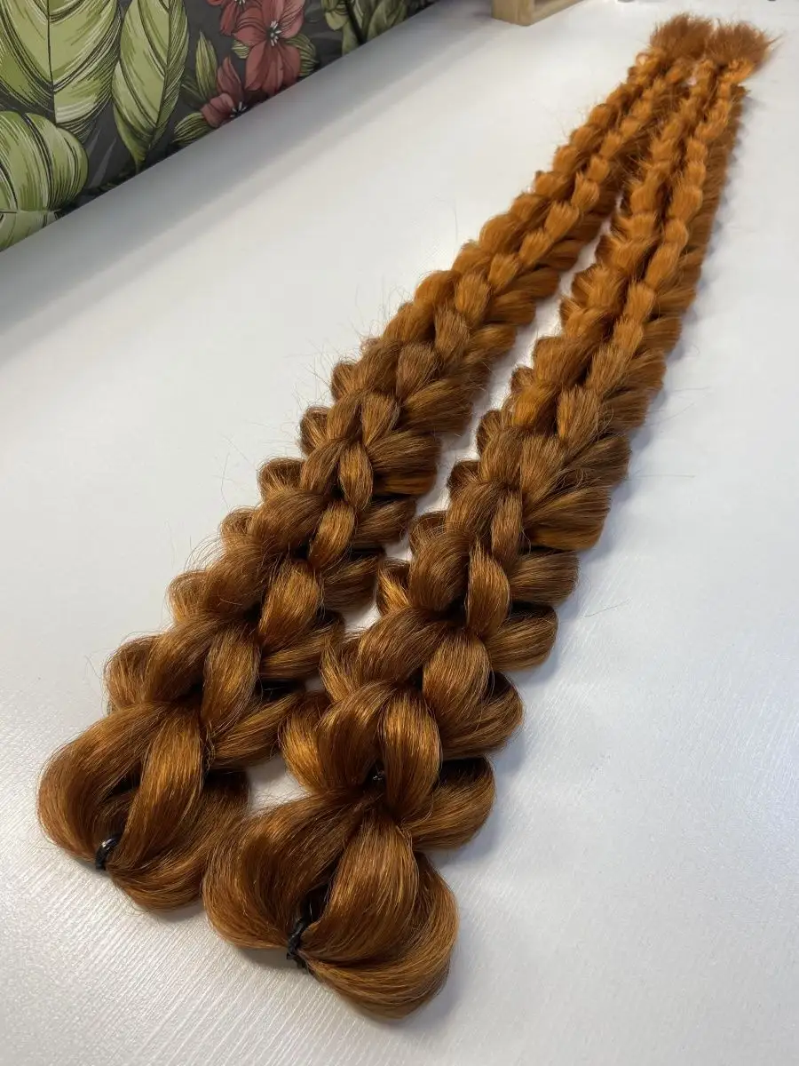 3д косы накладные на заколках