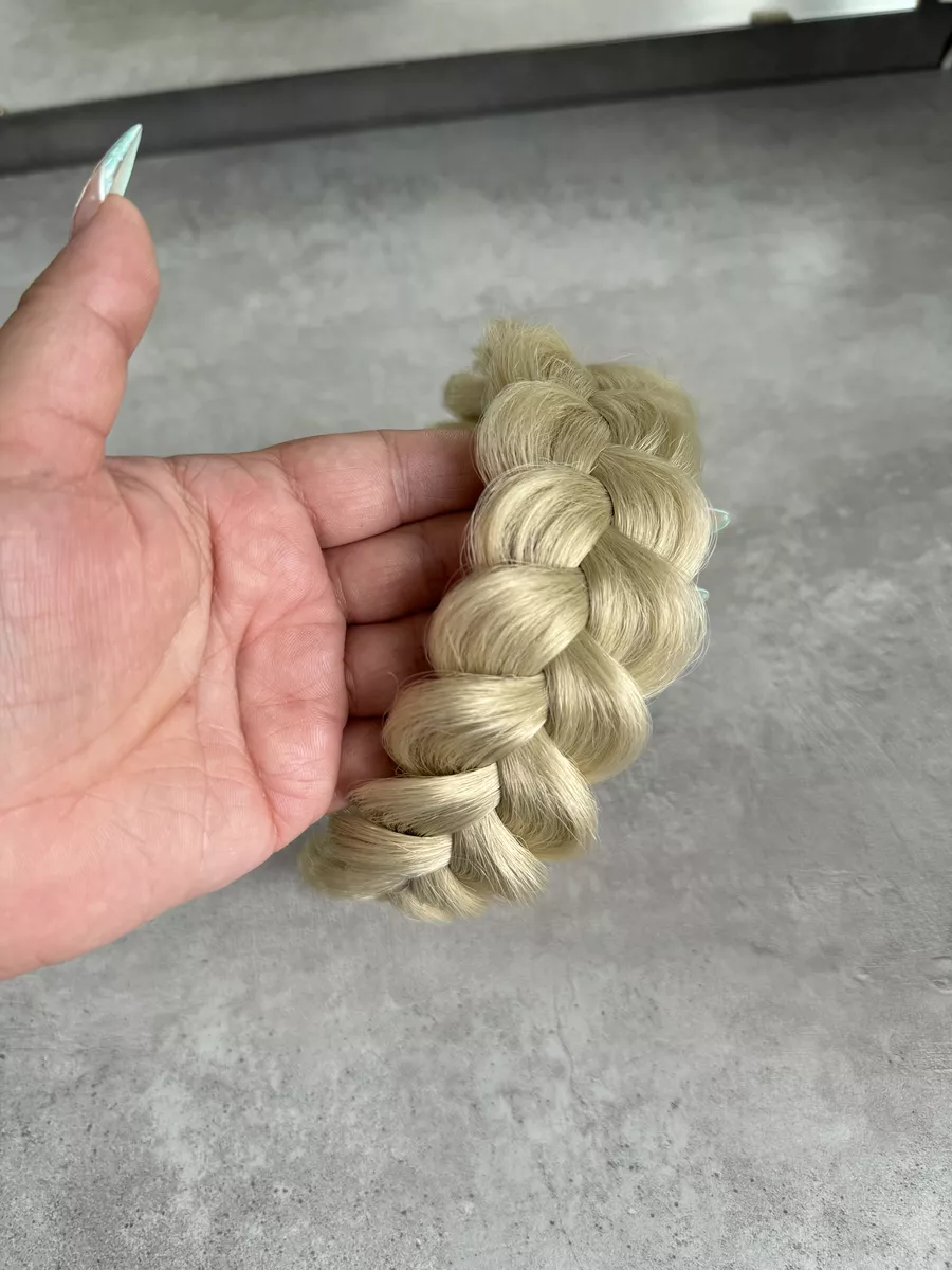 Ободок с косой