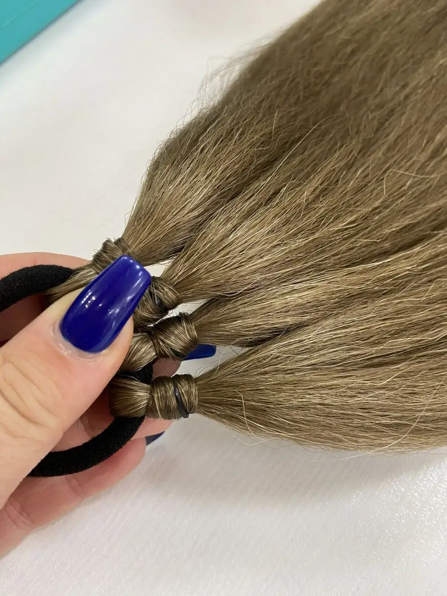 Хвост из канекалона на резинке