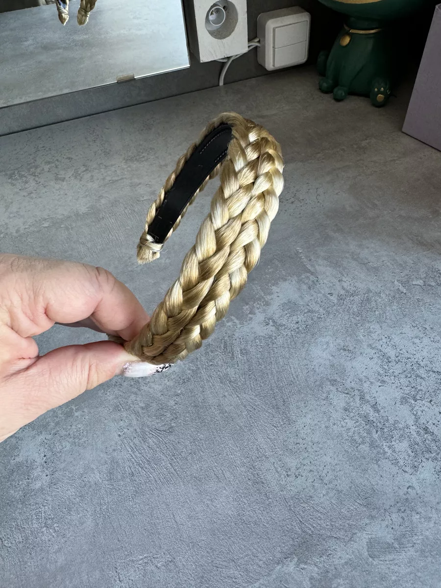 Ободок с косой