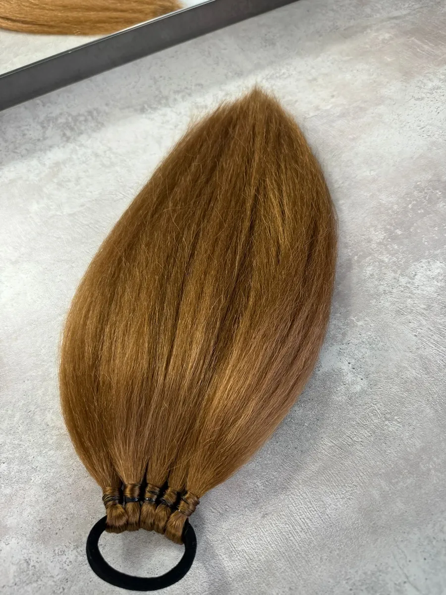 Хвост из канекалона на резинке