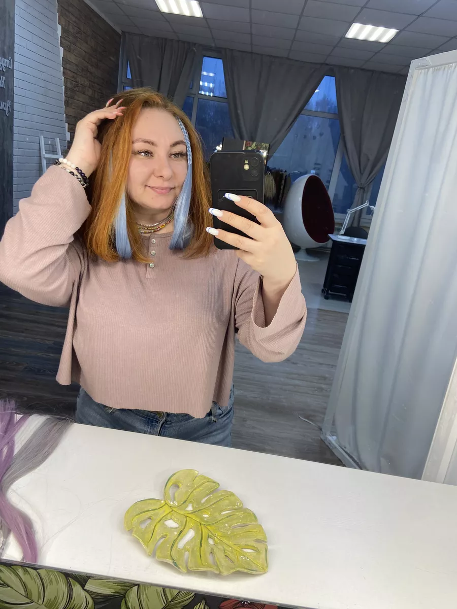 косы на заколках