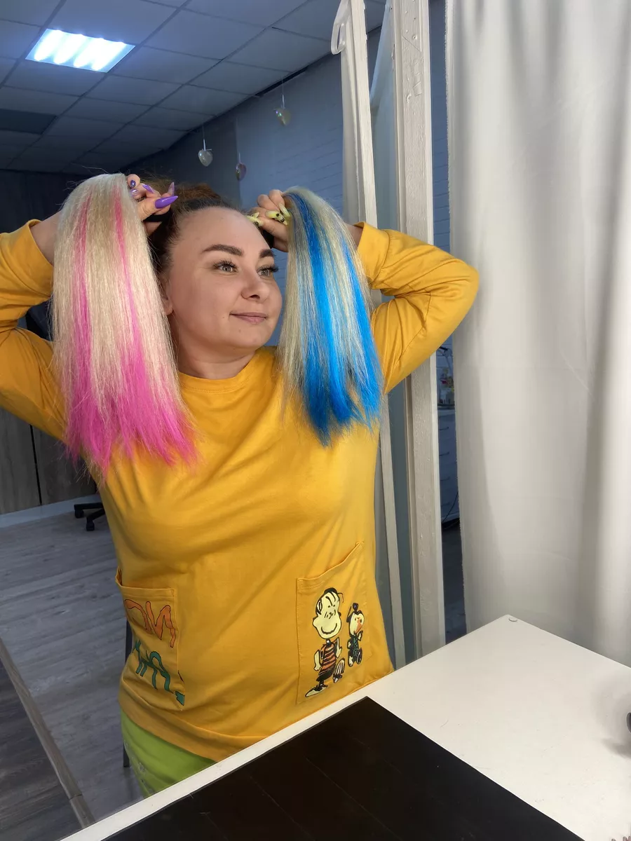 хвосты на резинке Харли Квинн