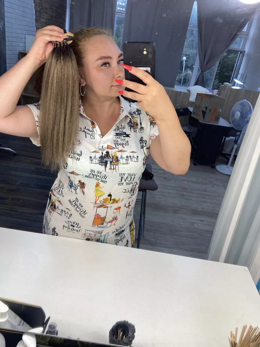 Хвост из канекалона на резинке