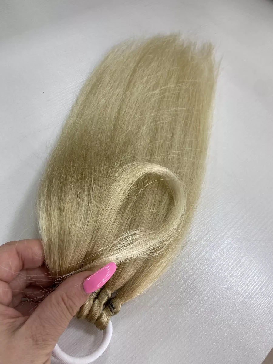 Хвост из канекалона на резинке