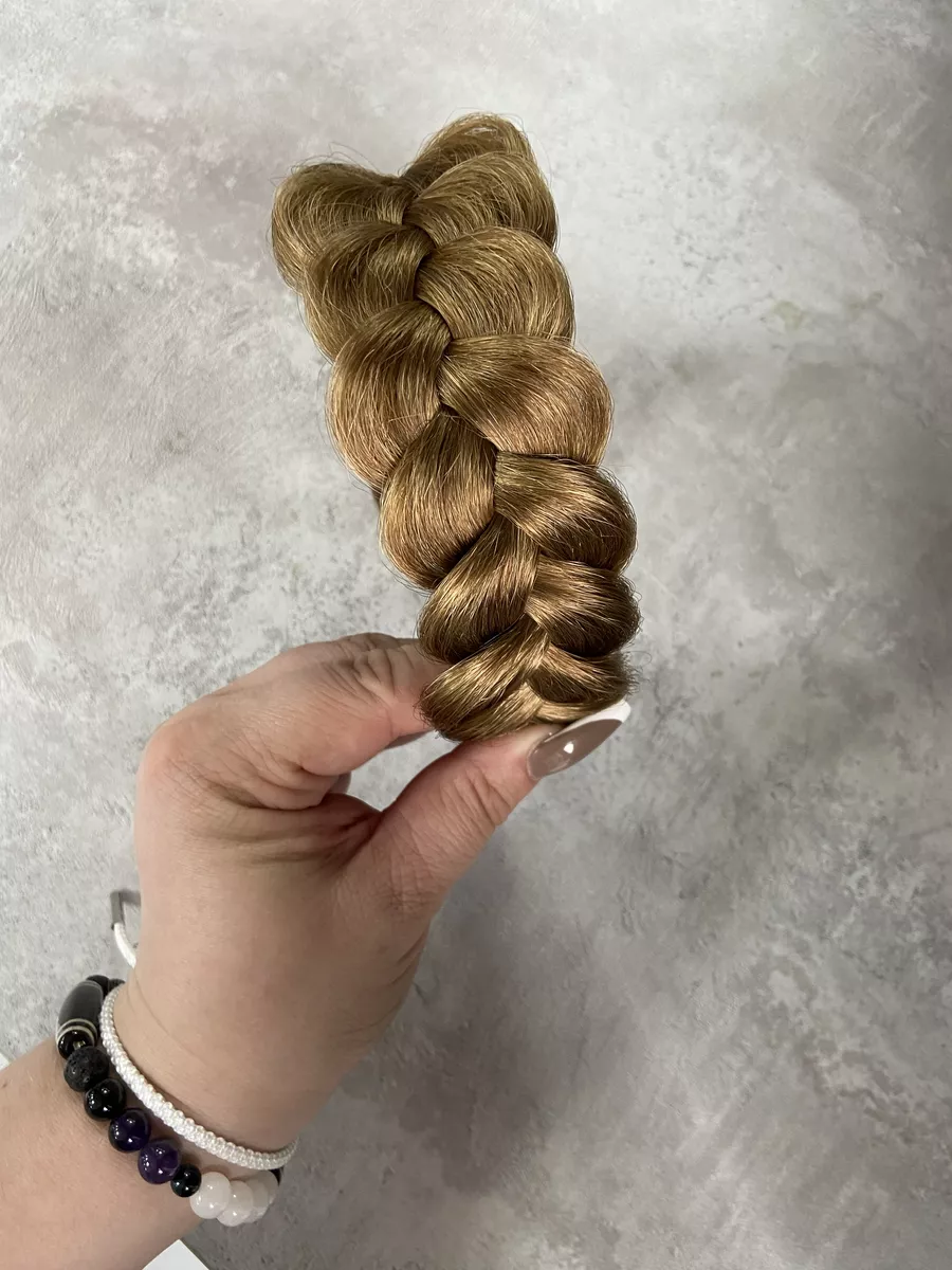 Ободок с косой