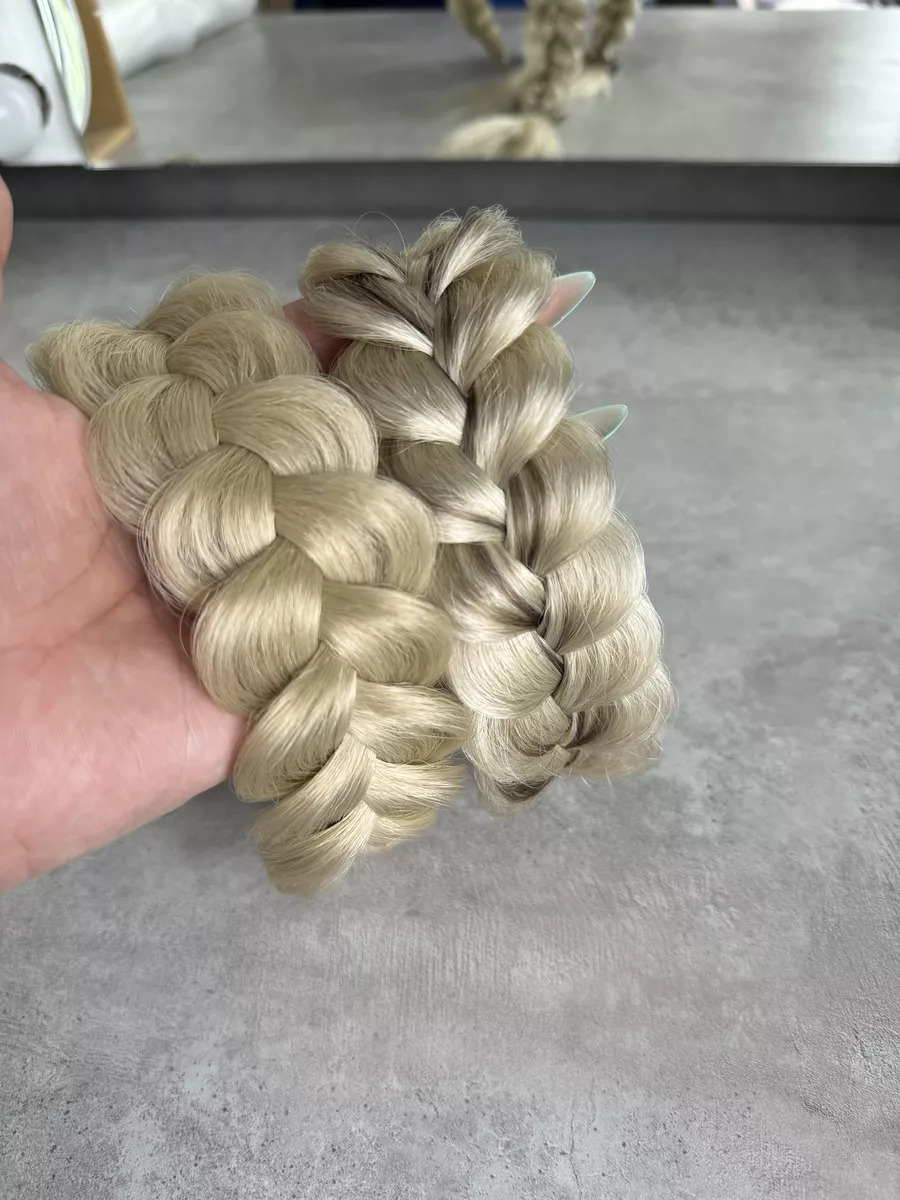 Ободок с косой