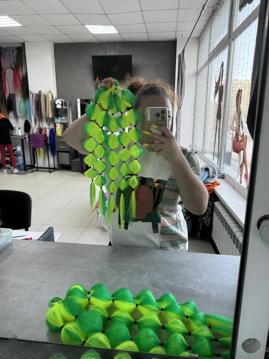 Резинка для волос фонарики