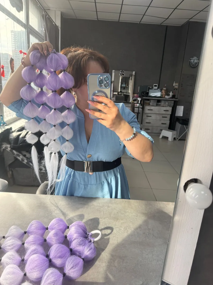 Резинка для волос фонарики