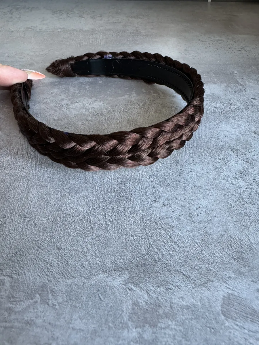 Ободок с косой