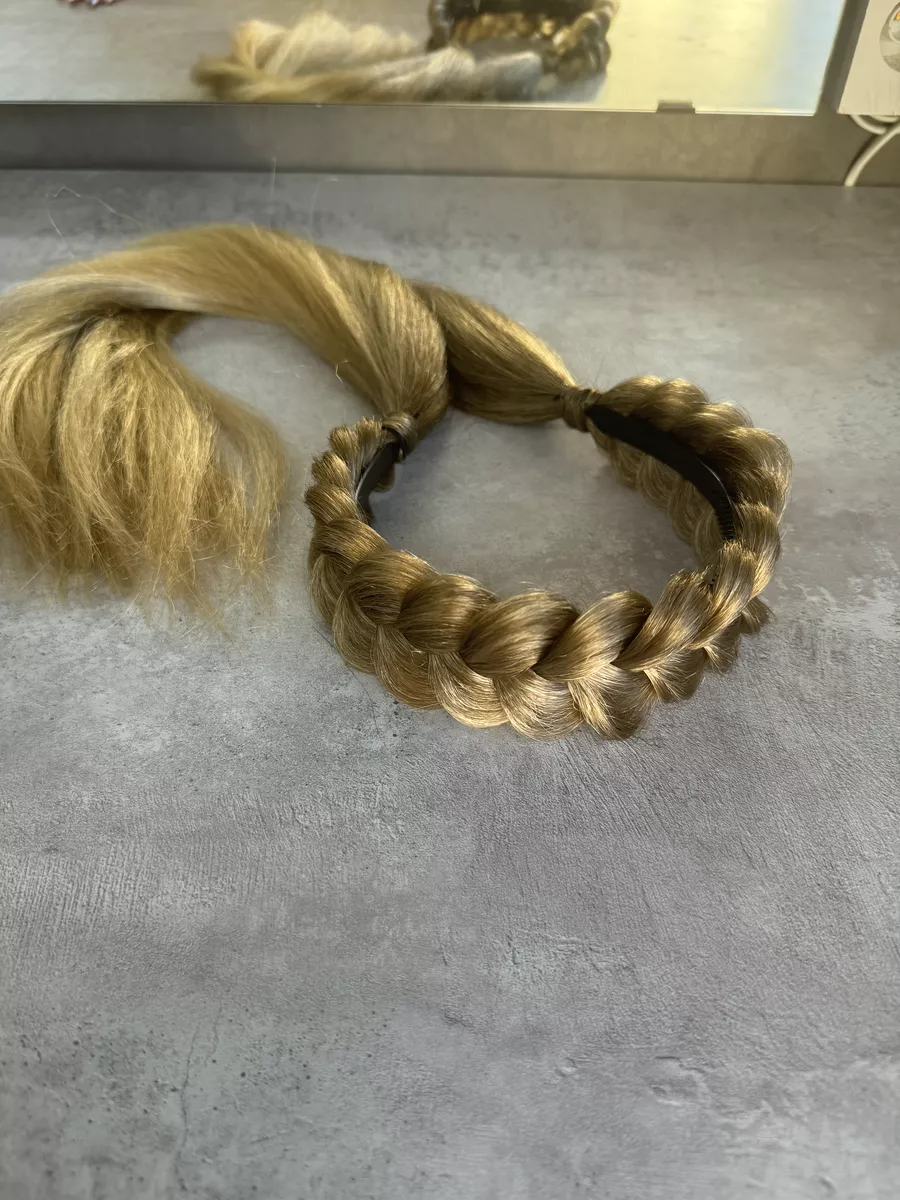 Ободок с хвостиками